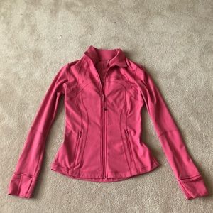 Pink Define Jacket Lululemon